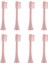 8pcs Xiaomi Soocas V1X3/X3U X1/x3/x5 Elektrikli Diş Fırçası Kafaları Pembe (Yurt Dışından) 3
