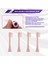 8pcs Xiaomi Soocas V1X3/X3U X1/x3/x5 Elektrikli Diş Fırçası Kafaları Pembe (Yurt Dışından) 5