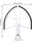 Silikon Kenarlı Esnek Kenar Çırpıcı Düz ​​çırpıcı Kürek Kitchenaid Için Yedek Yedek Parçalar 6qt Kase Kaldırma Stand Mikseri (Yurt Dışından) 5