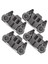 4pcs W10195416 Bulaşık Makinesi Tekerlekler Kitchenaid Whirlpool Maytag Kenmore Dish Raf Yedek Parçalar Için Alt Raf (Yurt Dışından) 2
