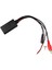 Evrensel Araba Bluetooth 2rca Aux Kablosuz Adaptör Ses Telefon Eller Serbest Mikrofon 2rca Ux-In Ses Girişi (Yurt Dışından) 3