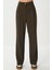 Geniş Pensli Poliviskon Palazzo Pantolon LGP0021 Haki 4