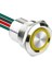 WD22D1-P2Z-E 22MM Düz Anahtarlı Işıklı Kablolu Metal Buton - Sarı 1