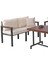 Balkon Mobilyası, Metal Oturma Grubu, Balkon Seti, Kafe Koltuğu, Teras Takımı, 1 + 1 + 2 + M 5