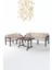 Metal Bahçe Takımı, Balkon Seti, Kafe Koltuğu, Bekleme Alanı Koltuğu, 2 + 3 + M 3
