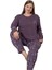 Serena Line Interlok Kumaş Büyük Beden Kadın Pijama Takımı Kışlık 3xl/6xl 3