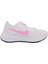 W Revolution 6 Flyease Nn DC8997-100 Kadın Spor Ayakkabı Gri Pembe 1