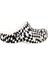 Warped Checker 211007-103 Kadın Terlik Siyah Beyaz 1