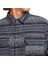 Offshore Jacquard Flannel Erkek Mavi Gömlek 4