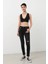 Kadın Skinny Fit Esnek Pantolon Siyah 6