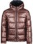 159AN823 - Brn Erkek Hoody Puffer Mont Kahverengi 1