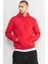 Çetinkaya Mentality 3035 3 Ip Kapşonlu Kırmızı Sweatshirt 2