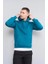 Çetinkaya Mentality 3035 3 Ip Kapşonlu Yeşil Sweatshirt 1