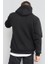 Çetinkaya Mentality 3035 3 Ip Kapşonlu Siyah Sweatshirt 5