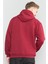 Çetinkaya Mentality 3035 3 Ip Kapşonlu Bordo Sweatshirt 4