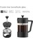 French Press 420 ml Borosilikat Siyah Kahve Demleme Potu, Isıya Dayanıklı Filtre Kahve Pres 1