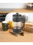 French Press 420 ml Borosilikat Siyah Kahve Demleme Potu, Isıya Dayanıklı Filtre Kahve Pres 4