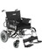 Akülü Tekerlekli Sandalye | Katlanabilir Çelik Şase ve 150 kg Taşıma Kapasiteli Yapısıyla R103 1