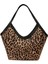 Duobly 5pr Leopar Kadın Omuz Çantası 1