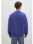 0S10415-70695 Bisiklet Yaka Mavi Sweatshirt 6