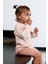 Ayarlanabilir Çıtçıtlı Modal Bebek Body Uzun Kollu Pembe Zıbın 2