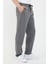 Antrasit Relaxed Fit Bisiklet Yaka Sweatshirt Düz Paça Erkek Eşofman Takımı 3