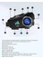 1080P Fhd Kameralı Video Fotoğraf Özellikli Wifi Kamera Bluetooth Arama Müzik Intercom Kask Kulaklık 7