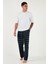 Pamuklu Regular Fit Normal Bel Düz Paça Cepli Pijama Altı Erkek Pijama Altı 6574003 2
