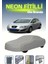 Gri [seat Leon 2009 - 2012] Uyumlu Neon Fitilli Araba Brandası, Su ve Toz Geçirmez 5