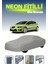 Gri [seat Leon Cupra R 2009 - 2012] Uyumlu Neon Fitilli Araba Brandası, Su ve Toz Geçirmez 5