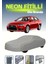 Gri [mitsubishi Grand Lancer X] Uyumlu Neon Fitilli Araba Brandası, Su ve Toz Geçirmez 5