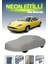 Gri [fiat Coupe 1994 - 2000] Uyumlu Neon Fitilli Araba Brandası, Su ve Toz Geçirmez 5