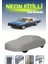 Gri [fiat 130 Coupe] Uyumlu Neon Fitilli Araba Brandası, Su ve Toz Geçirmez 5
