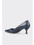 Lacivert Kadın Stiletto 3