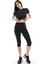 One Training High Rise Capri Leggings Black Kadın 2 Cepli Capri Boy Yüksek Bel Tayt Siyah 4