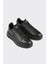 Siyah Deri Erkek Spor Ayakkabı 2