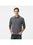 Erkek Gri Classic Fit Uzun Kollu Polo Yaka T-Shirt K57042T.00E 3