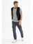 Erkek Gri Standart Kesim 5 Cepli Nefes Alan Likralı Outdoor Kargo Pantolon 5