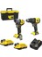 Fatmax V20 2’li Akülü El Aleti Seti (Darbeli Matkap + Darbeli Vidalama, 2X2.0AH Akü, Şarj Cihazı, Taşıma Çantası) 1