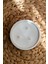 Dekoratif Yatay Form Beton Mum, Ahşap Fitilli Mum 5
