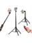 Zuomee 1.5m 2si 1 Arada Uzatılabilir Alüminyum Sie Çubuğu Tripod ve Uzaktan Deklanşör Iphone/androi (Yurt Dışından) 1