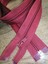 Plastik Dişli Fermuar 80CM Bordo 1 Adet 2
