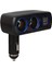 1637 12-24V Çift USB Girişli 120W 2'li Araç Çakmak Çoklayıcı 2
