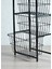 Dekoratif Siyah Metal Sebzelik 3 Raflı Tel Sepetli Çok Amaçlı Stand 8
