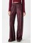 Leopar Desen Pantolon Bordo 1
