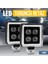 4 Inç Kare Yeni Tasarım LED Sis Farı Turuncu-Beyaz Off Road Ledi, Kamyon Tır 12-24V Uyumlu (1 Adet) 1