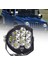 7 Inç Güçlü Off Road LED Çalışma Lambası Turuncu-Beyaz Turuncu Çakar ve Sabit 2 Modlu 50W (1 Adet) 2