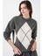 Kadın BDART Oversize Triko Kazak Kömür Grisi 1