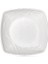 M7221.CW - Carre Matt 6'lı Krem Beyaz Kare Çukur Yemek Tabak Seti 21X25 Cm, Thermoset Melamin 1