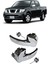 Nissan Navara D40 2005-2010 Uyumlu Ön ve Arka Uyumlu , Sağ Kapı Iç Açma Kolu Krom 1 Adet 1
